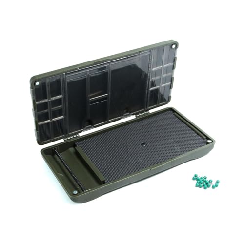 Containerbox, Angelausrüstungsbox, mehrere Fächer, sicherer Magnetverschluss, Organizer, Angelschnurhaken, Aufbewahrungsbox Containerbox, Angelausrüstungsbox, mehrere Fächer, sicherer Magnetverschluss, Organizer, Angelschnurhaken, Aufbewahrungsbox von jiingekk