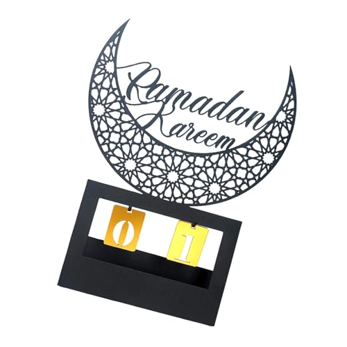 Einfach einzustellender Countdown-Kalender, Acryldekoration, Ornament für Festivals und Feiern, Haushalts-Tischdekoration Einfach einzustellender Countdown-Kalender, Acryldekoration, Ornament für Festivals und Feiern, Haushalts-Tischdekoration von jiingekk