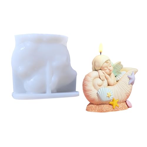 Entzückende Silikonformen mit Muscheln und Seestern zum Basteln einzigartiger Seifen und Pralinen, ideal für Partys und Geschenke Entzückende Silikonformen mit Muscheln und Seestern zum Basteln einzigartiger Seifen und Pralinen, ideal für Partys und Geschenke von jiingekk