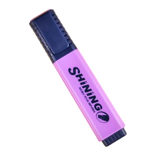 Fluoreszierender Textmarker, schnell trocknende Tinten, breite Keilspitze, Marker zum Hervorheben von Texten, Notizen, Büro, Schule, Verwendung fluoreszierende Textmarker von jiingekk