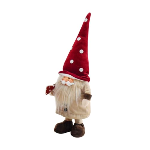 Schöne Weihnachtspilz-Elfen-Tischdekoration, um Ihrem Wohnzimmer oder Ihrer Party Freude zu verleihen Schöne Weihnachtspilz-Elfen-Tischdekoration, um Ihrem Wohnzimmer oder Ihrer Party Freude zu verleihen von jiingekk