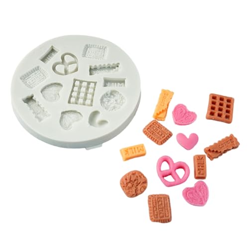 Silikon-Keksformen, Backwerkzeug für Kekse, Kuchen, Schokolade, Fondant, Süßigkeiten, lebensmittelechtes Silikon Silikon-Keksformen, Backwerkzeug für Kekse, Kuchen, Schokolade, Fondant, Süßigkeiten, lebensmittelechtes Silikon von jiingekk