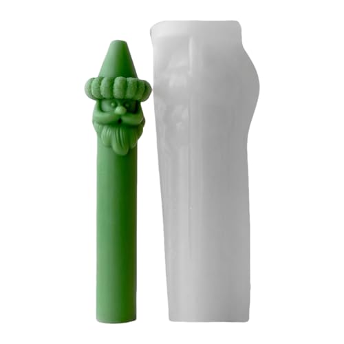 Silikonform mit Weihnachtsmann-Säule für Weihnachtsdekoration, handgefertigte Seife, Epoxidharz und Schokolade, Weihnachtsmann-Form Silikonform mit Weihnachtsmann-Säule für Weihnachtsdekoration, handgefertigte Seife, Epoxidharz und Schokolade, Weihnachtsmann-Form von jiingekk