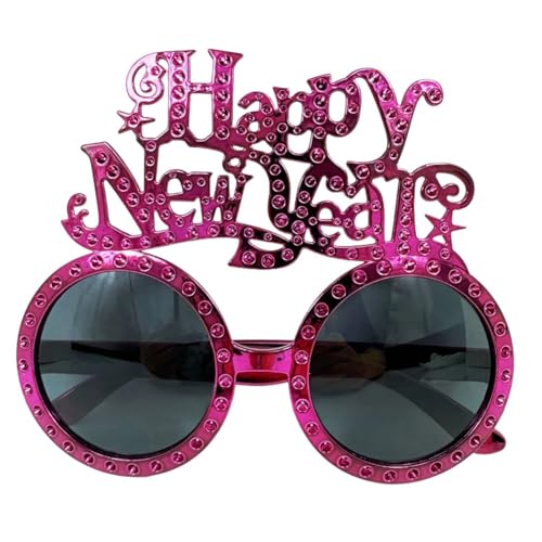 jiingekk 2025 Happy New Year Gasses Party Brille Kostüm Dekoration für Silvester Party Weihnachten Hochzeit Fotografie Requisiten jiingekk 2025 Happy New Year Gasses Party Brille Kostüm Dekoration für Silvester Party Weihnachten Hochzeit Fotografie Requisiten von jiingekk