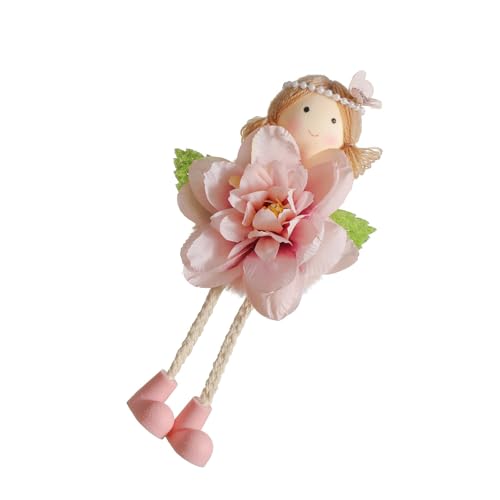 jiingekk Dekorativer Puppen-Anhänger für Mädchen, wunderschön gearbeitete Mädchenpuppen mit Blumendetail für stilvolle Taschenaufwertung jiingekk Dekorativer Puppen-Anhänger für Mädchen, wunderschön gearbeitete Mädchenpuppen mit Blumendetail für stilvolle Taschenaufwertung von jiingekk