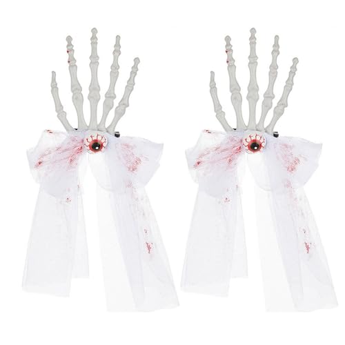 jiingekk Haarreif mit Blumenmotiv für Festivals, Halloween, Cosplay, mit langem schwarzem Haarschmuck, Dekorationen für Partys von jiingekk
