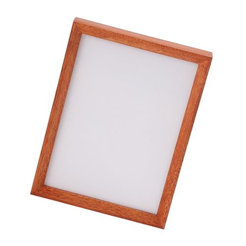 jiingekk Künstlerischer Fotorahmenhalter aus Holz für Galerie und Heimdekoration, Bauernhäuser, Tischplatte und Wandbehang Bilderrahmen jiingekk Künstlerischer Fotorahmenhalter aus Holz für Galerie und Heimdekoration, Bauernhäuser, Tischplatte und Wandbehang Bilderrahmen von jiingekk