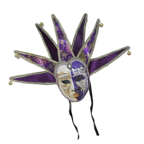 jiingekk Maskerade Gesicht Halloween Vollgesichtsmaskerade Vollgesichtskostüm Zubehör für Halloween Karneval von jiingekk