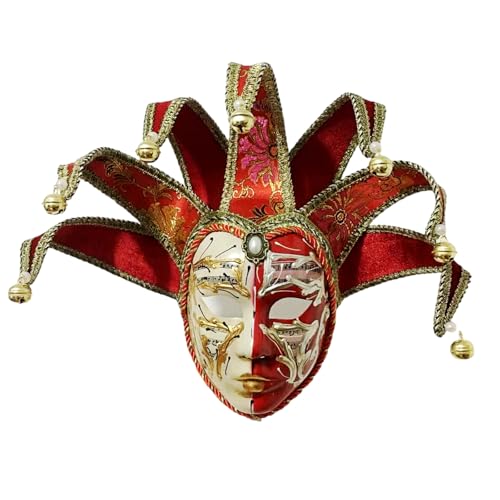 jiingekk Maskerade Gesicht Halloween Vollgesichtsmaskerade Vollgesichtskostüm Zubehör für Halloween Karneval von jiingekk
