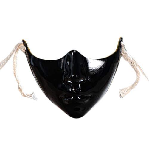 jiingekk Maskerade halbes Gesicht für Damen und Herren, Karneval, Halloween, Augenmaske, Augenmaske, Maskerade, Kostüm-Dekoration von jiingekk