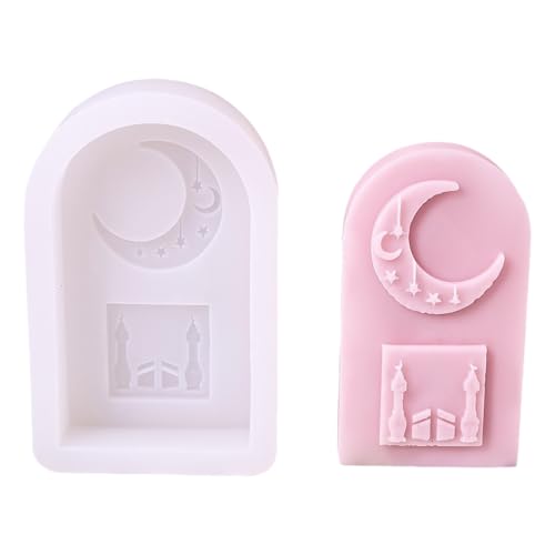jiingekk Moon Castles Silikonformen, Duftformen, Ornament-Formen, Epoxidharz-Formen, Backformen für die Herstellung jiingekk Moon Castles Silikonformen, Duftformen, Ornament-Formen, Epoxidharz-Formen, Backformen für die Herstellung von jiingekk