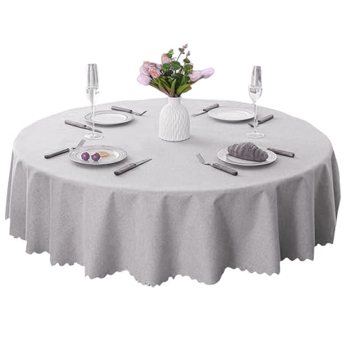 jiingekk Tischdecke für Camping und Partys, runde Tischdecke, schmutzabweisend, Tischdecke für Hochzeiten jiingekk Tischdecke für Camping und Partys, runde Tischdecke, schmutzabweisend, Tischdecke für Hochzeiten von jiingekk