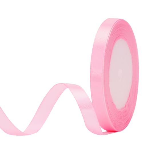 jijAcraft Satinband Rosa 10mm Schleifenband Dekoration Hochzeit Weihnachten, 22m Geschenkband Rosa Dekoband für Weihnachten, Taufe, Hochzeit, Geschenkverpackung jijAcraft Satinband Rosa 10mm Schleifenband Dekoration Hochzeit Weihnachten, 22m Geschenkband Rosa Dekoband für Weihnachten, Taufe, Hochzeit, Geschenkverpackung von jijAcraft