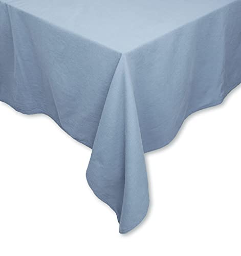 Tischdecke Tischwäsche Leinen-Optik Lissabon Uni einfarbig Tischtuch Verschiedene Größen/Farben (Himmelblau, 160 x 160 cm) von jilda-tex