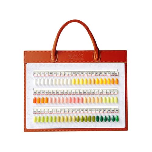jileijar Magnetische Acryl-Farbpalette, Buch, Nagellack, Probe, Werkzeug, Probe, zum Tragen von Nagel-Make-up jileijar Magnetische Acryl-Farbpalette, Buch, Nagellack, Probe, Werkzeug, Probe, zum Tragen von Nagel-Make-up von jileijar