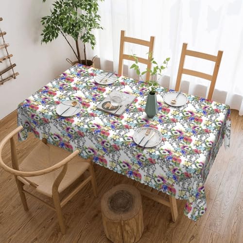 jingong Lebendige, bunte Gartentischdecke, geeignet für Couchtische, Küchen, Restaurants und Schreibtisch-Dekoration jingong Lebendige, bunte Gartentischdecke, geeignet für Couchtische, Küchen, Restaurants und Schreibtisch-Dekoration von jingong