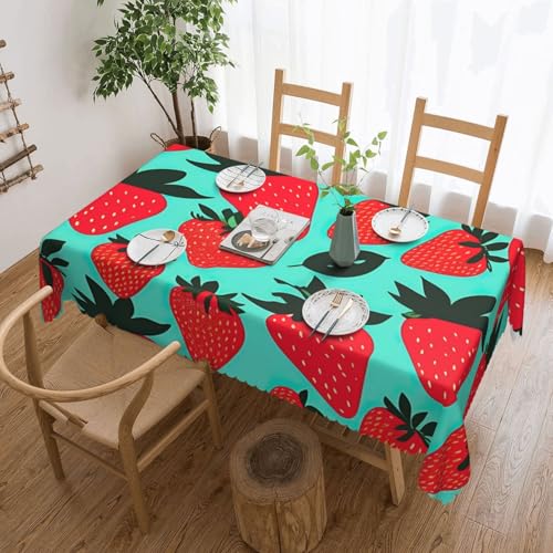 jingong Niedliche Erdbeer-Tischdecke, passend für Couchtische, Küchen, Restaurants und Schreibtisch-Dekoration jingong Niedliche Erdbeer-Tischdecke, passend für Couchtische, Küchen, Restaurants und Schreibtisch-Dekoration von jingong