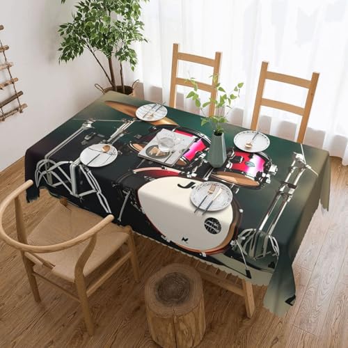 jingong Quadratische Jazz-Trommel-Tischdecke, geeignet für Couchtische, Küchen, Restaurants und Schreibtisch-Dekoration jingong Quadratische Jazz-Trommel-Tischdecke, geeignet für Couchtische, Küchen, Restaurants und Schreibtisch-Dekoration von jingong