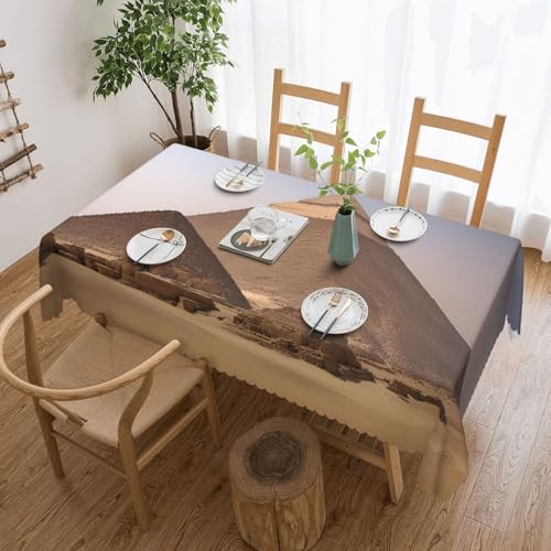 jingong Quadratische Tischdecke "Pyramids of Egypt", geeignet für Couchtische, Küchen, Restaurants und Schreibtisch-Dekoration jingong Quadratische Tischdecke "Pyramids of Egypt", geeignet für Couchtische, Küchen, Restaurants und Schreibtisch-Dekoration von jingong