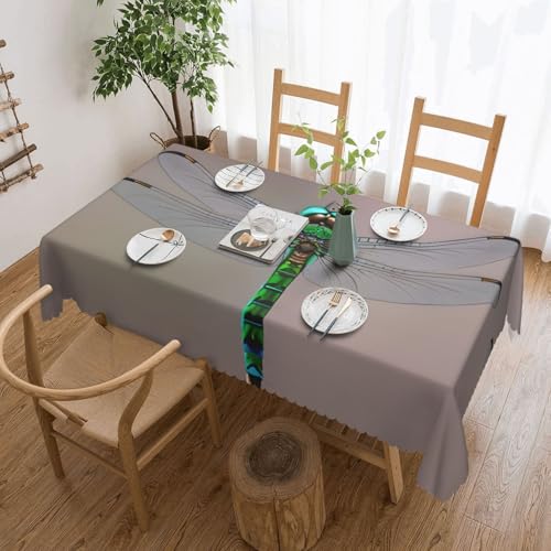 jingong Quadratische Tischdecke mit Libellen-Motiv, geeignet für Couchtische, Küchen, Restaurants und Schreibtisch-Dekoration jingong Quadratische Tischdecke mit Libellen-Motiv, geeignet für Couchtische, Küchen, Restaurants und Schreibtisch-Dekoration von jingong