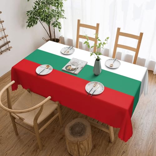 jingong Quadratische Tischdecke mit bulgarischer Flagge, geeignet für Couchtische, Küchen, Restaurants und Schreibtisch-Dekoration jingong Quadratische Tischdecke mit bulgarischer Flagge, geeignet für Couchtische, Küchen, Restaurants und Schreibtisch-Dekoration von jingong