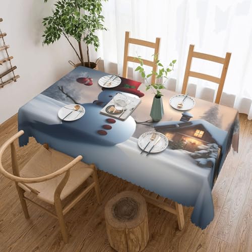 jingong Weihnachtliche Schneemann-Tischdecke, 3-teilig, geeignet für Couchtische, Küchen, Restaurants und Schreibtisch-Dekoration jingong Weihnachtliche Schneemann-Tischdecke, 3-teilig, geeignet für Couchtische, Küchen, Restaurants und Schreibtisch-Dekoration von jingong