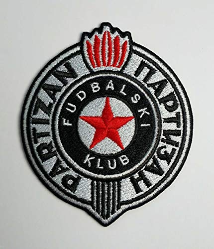 2stk Partizan Belgrade Aufnäher Patch Football Fussball Soccer Club Iron on bügelbild aufbügler Badge 2stk Partizan Belgrade Aufnäher Patch Football Fussball Soccer Club Iron on bügelbild aufbügler Badge von jingtongda