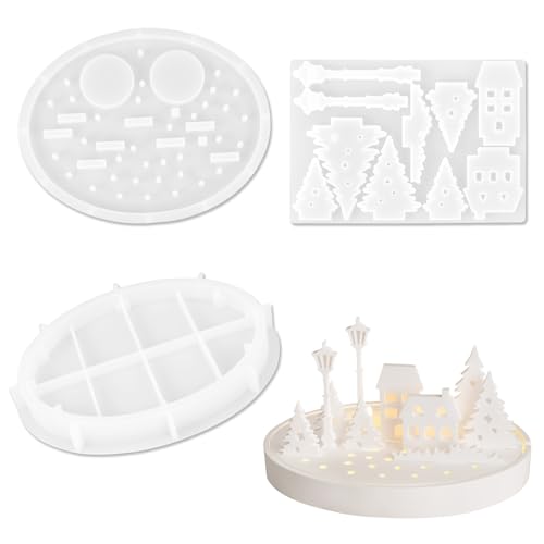 Silikonformen Gießformen Häuser,Silikonform Häuser 3-Teiliges Set Von 3D-Silikonformen Für Häuser, Gussformen Für Häuser, Häuser Und Gips Für Diy-Guss Silikonformen Gießformen Häuser,Silikonform Häuser 3-Teiliges Set Von 3D-Silikonformen Für Häuser, Gussformen Für Häuser, Häuser Und Gips Für Diy-Guss von jinminamz
