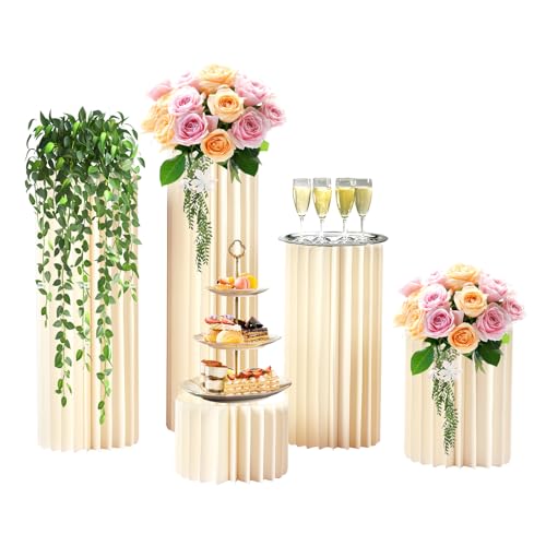 5 Stück Papierblumenständer 20cm 40cm 60cm 80cm 100cm 5pcs Papier Falten Blumen Stehen Deko Säulen für Hochzeiten und Partys Tischdekoration Blumensäule Hochzeit Dekoration für Feierlichkeiten und Jub 5 Stück Papierblumenständer 20cm 40cm 60cm 80cm 100cm 5pcs Papier Falten Blumen Stehen Deko Säulen für Hochzeiten und Partys Tischdekoration Blumensäule Hochzeit Dekoration für Feierlichkeiten und Jub von jiumxliu