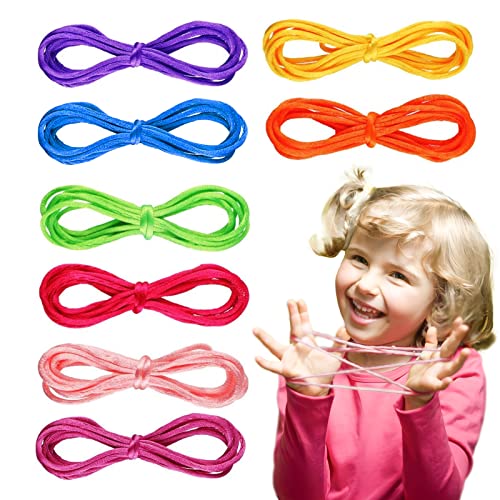 jiuzcare Fadenspiel Fingerspiel 8 Stück 160cm Ztringz Fingerspielzeug Glitter Ztringz Fadenspiele Für Kinde Regenbogen Fingerspiel Geburtstags Mitgebsel Kinder Fadenspiel Kinder Fingertwist Gummitwist jiuzcare Fadenspiel Fingerspiel 8 Stück 160cm Ztringz Fingerspielzeug Glitter Ztringz Fadenspiele Für Kinde Regenbogen Fingerspiel Geburtstags Mitgebsel Kinder Fadenspiel Kinder Fingertwist Gummitwist von jiuzcare