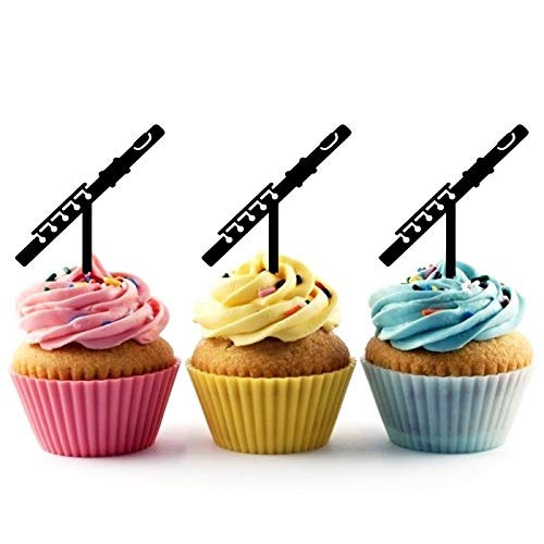 Innovedesire Flute Music Band Instrument Kuchenaufsätze Hochzeit Geburtsta Acryl Dekor Cupcake Kuchen Topper Stand für Kuchen Party Dekoration 10 Stück Innovedesire Flute Music Band Instrument Kuchenaufsätze Hochzeit Geburtsta Acryl Dekor Cupcake Kuchen Topper Stand für Kuchen Party Dekoration 10 Stück von jjphonecase