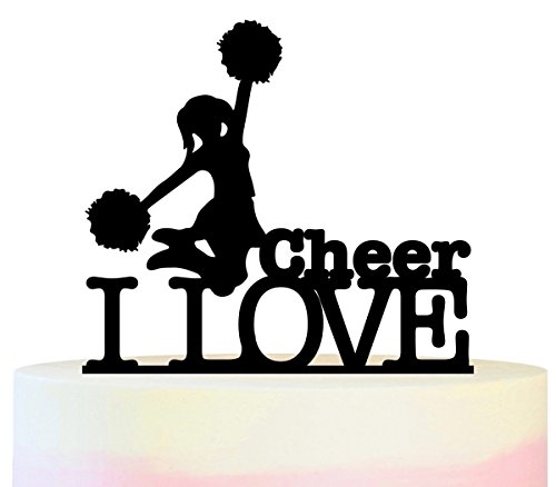 Innovedesire I Lovr Cheer Cheerleader Kuchenaufsätze Hochzeit Geburtsta Acryl Dekor Cupcake Kuchen Topper Stand für Kuchen Party Dekoration 11 Stück Innovedesire I Lovr Cheer Cheerleader Kuchenaufsätze Hochzeit Geburtsta Acryl Dekor Cupcake Kuchen Topper Stand für Kuchen Party Dekoration 11 Stück von jjphonecase
