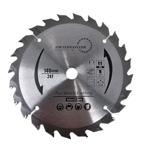 HM - Sägeblatt 140 x 12,7 Z= 24 WZ für Black & Decker o. Peugeot Industriequalität nach DIN EN 847-1 HM - Sägeblatt 140 x 12,7 Z= 24 WZ für Black & Decker o. Peugeot Industriequalität nach DIN EN 847-1 von jjw-germany
