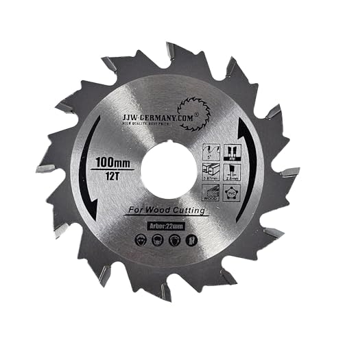 jjw-germany HM Nutfräser 100 x 3,97 x 22 Z= 12 WZ passend für Einhell Flachdübelfräse von jjw-germany
