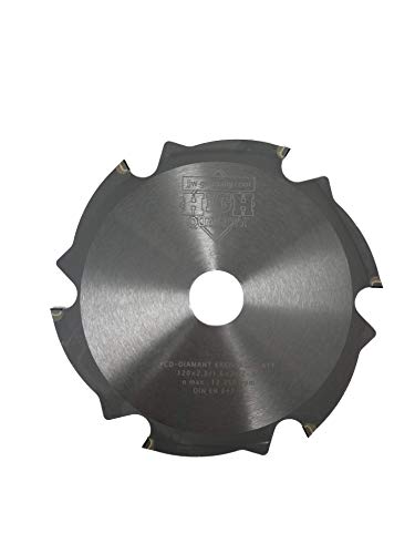 jjw-germany PKD - Diamant Sägeblatt 120 x 1,8 x 20 Z= 6 FL für zementgebundene Faserplatten o. abrasive Werkstoffe von jjw-germany