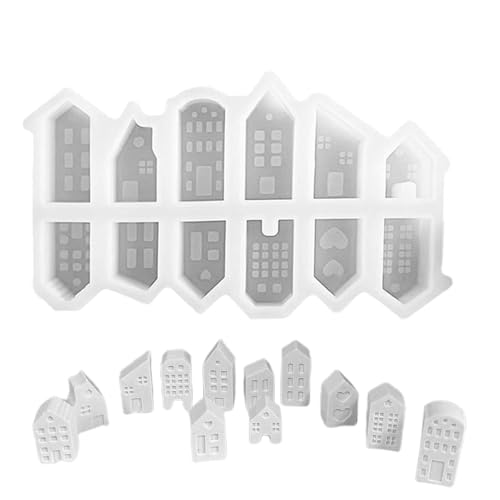 Silikonformen Gießformen Haus, Häuser Kerzenformen Zum Gießen, Silikonform Häuser, 12 Stück Kleines Haus Gießen Mit Gips Häuser, Haus Kerze Formen Silikon, Silikonform Gehäuse Für Heimdekoration Silikonformen Gießformen Haus, Häuser Kerzenformen Zum Gießen, Silikonform Häuser, 12 Stück Kleines Haus Gießen Mit Gips Häuser, Haus Kerze Formen Silikon, Silikonform Gehäuse Für Heimdekoration von jlceh