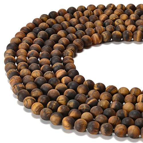 jodaying 6 mm gelbe Tigerauge, matt, rund, natürliche Edelsteine, lose Perlen für Schmuckherstellung, DIY, 1 Strang 38,1 cm jodaying 6 mm gelbe Tigerauge, matt, rund, natürliche Edelsteine, lose Perlen für Schmuckherstellung, DIY, 1 Strang 38,1 cm von jodaying