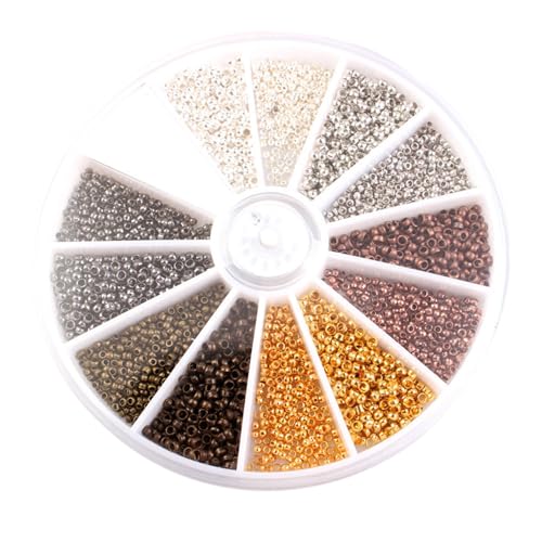 2400/3000pcs Crimp Perlen In 6 Farben Essentielle Schmuckzubehör Stopper Crimping Perlen Für Schmuckperlen von jojnsha