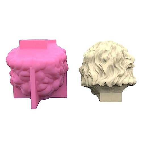 3D Heads Kerze Silikonform Für Handgefertigtes Desktop Gypsum Epoxidharz Kerzenform Für Wohnkerndekorationen 3D Heads Kerze Silikonform Für Handgefertigtes Desktop Gypsum Epoxidharz Kerzenform Für Wohnkerndekorationen von jojnsha