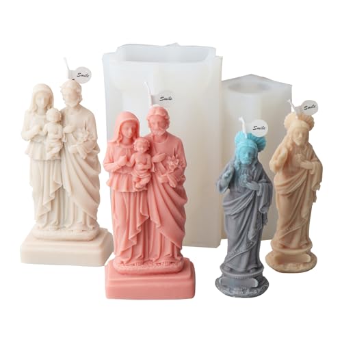 3d Jesuses Kerze Silikonform Arherapie Gips Seifenharz Schimmel Kuchen Schokolade Für Religiöse Enthusiasten 3d Jesuses Kerze Silikonform Arherapie Gips Seifenharz Schimmel Kuchen Schokolade Für Religiöse Enthusiasten von jojnsha