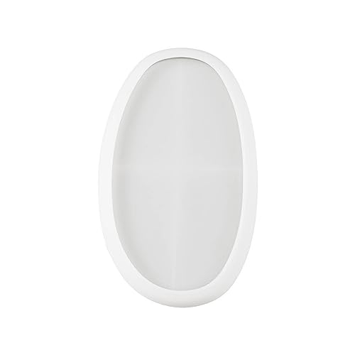Achatschalen-Silikonformen, Epoxidharz-Gussform für Schmuckteller, Rolltablett, Seifenschale, ovale Form, Harzform von jojnsha