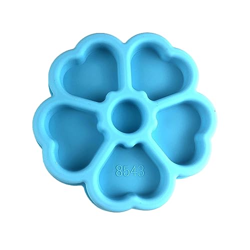 Aufbewahrungsbox aus Kunstharz, Silikonform, Blume, Herz, Schmuck- und Schmuckkästchen, Epoxidform für Epoxidharz, DIY-Heimdekoration von jojnsha