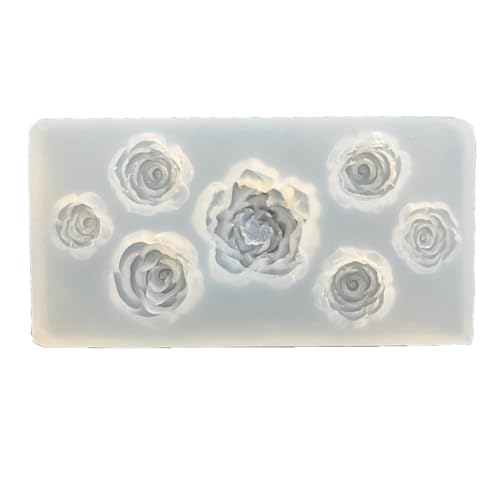 Blumen-Harz-Form, Schlüsselanhänger, Anhänger, Silikon, handgefertigt, Shaker-Zubehör, Epoxidharz-Form Blumen-Harz-Form, Schlüsselanhänger, Anhänger, Silikon, handgefertigt, Shaker-Zubehör, Epoxidharz-Form von jojnsha
