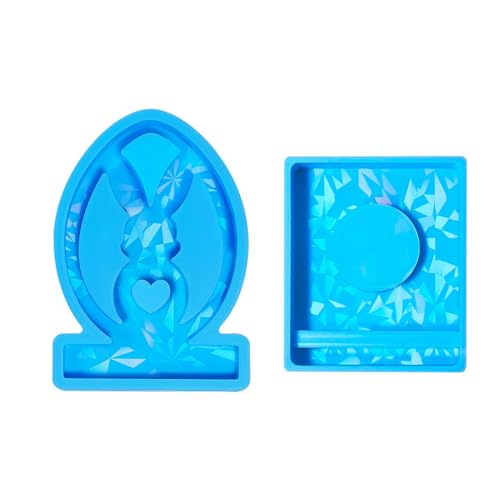 Dekorative Kerzenhalter Silikonform Personalisierte Kaninchen Kerzenständer Harzform Geschenk Für Enthusiasten Und Künstler Dekorative Kerzenhalter Silikonform Personalisierte Kaninchen Kerzenständer Harzform Geschenk Für Enthusiasten Und Künstler von jojnsha