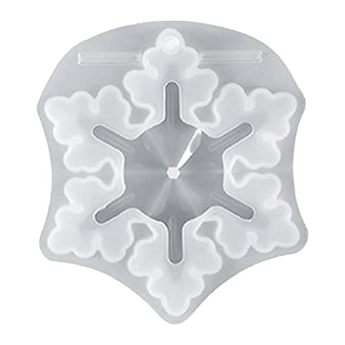 Flexible 3D-Schneeflocken-Silikonform, Weihnachtsanhänger, Kunstharz, Ornamente, Kristall, Epoxidharz, Form von jojnsha