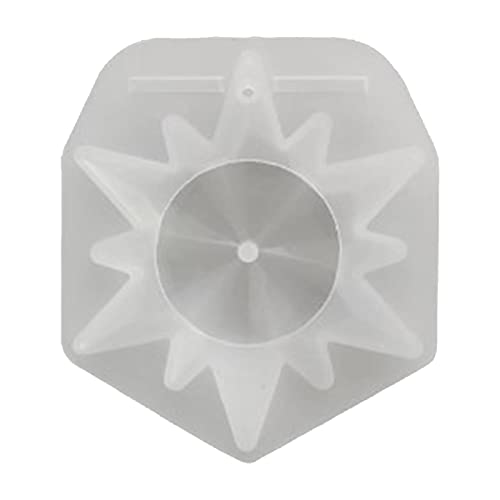 Flexible 3D-Schneeflocken-Silikonform, Weihnachtsanhänger, Kunstharz, Ornamente, Kristall, Epoxidharz, Form von jojnsha