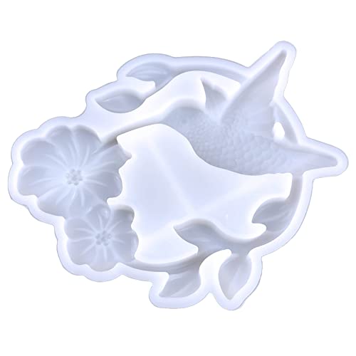 Halb-Stereoskopische Kolibri-Wandornamente, Tropfenform, Wandanhänger, Schreibtischdekoration, Epoxid-Silikonform Halb-Stereoskopische Kolibri-Wandornamente, Tropfenform, Wandanhänger, Schreibtischdekoration, Epoxid-Silikonform von jojnsha