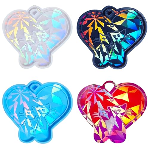 Harz Epoxidform Für Kristallschmuck Handgefertigtes Liebeskatze Form Anhänger Schimmelpendel Anhänger Making Silikonform Harz Epoxidform Für Kristallschmuck Handgefertigtes Liebeskatze Form Anhänger Schimmelpendel Anhänger Making Silikonform von jojnsha