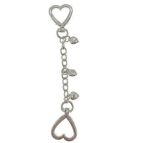 Karabinerverschluss in Herzform mit doppelter Öffnung, Kette, Halskette, Armbänder, Verlängerungsverschlüsse für Schmuckdekoration Karabinerverschluss in Herzform mit doppelter Öffnung, Kette, Halskette, Armbänder, Verlängerungsverschlüsse für Schmuckdekoration von jojnsha