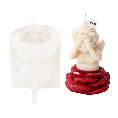 Kleines Mädchen Silikonform Figur Aromatherapys Kerze Schimmel Form Baby Duft Kerze Home Ornament Kleines Mädchen Silikonform Figur Aromatherapys Kerze Schimmel Form Baby Duft Kerze Home Ornament von jojnsha
